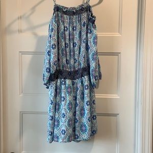 Skies are Blue off the shoulder romper